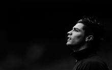 soccer monochrome cristiano ronaldo faces 2560x1600 wallpaper 